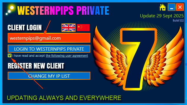 License Activation and Login - Westernpips Docs