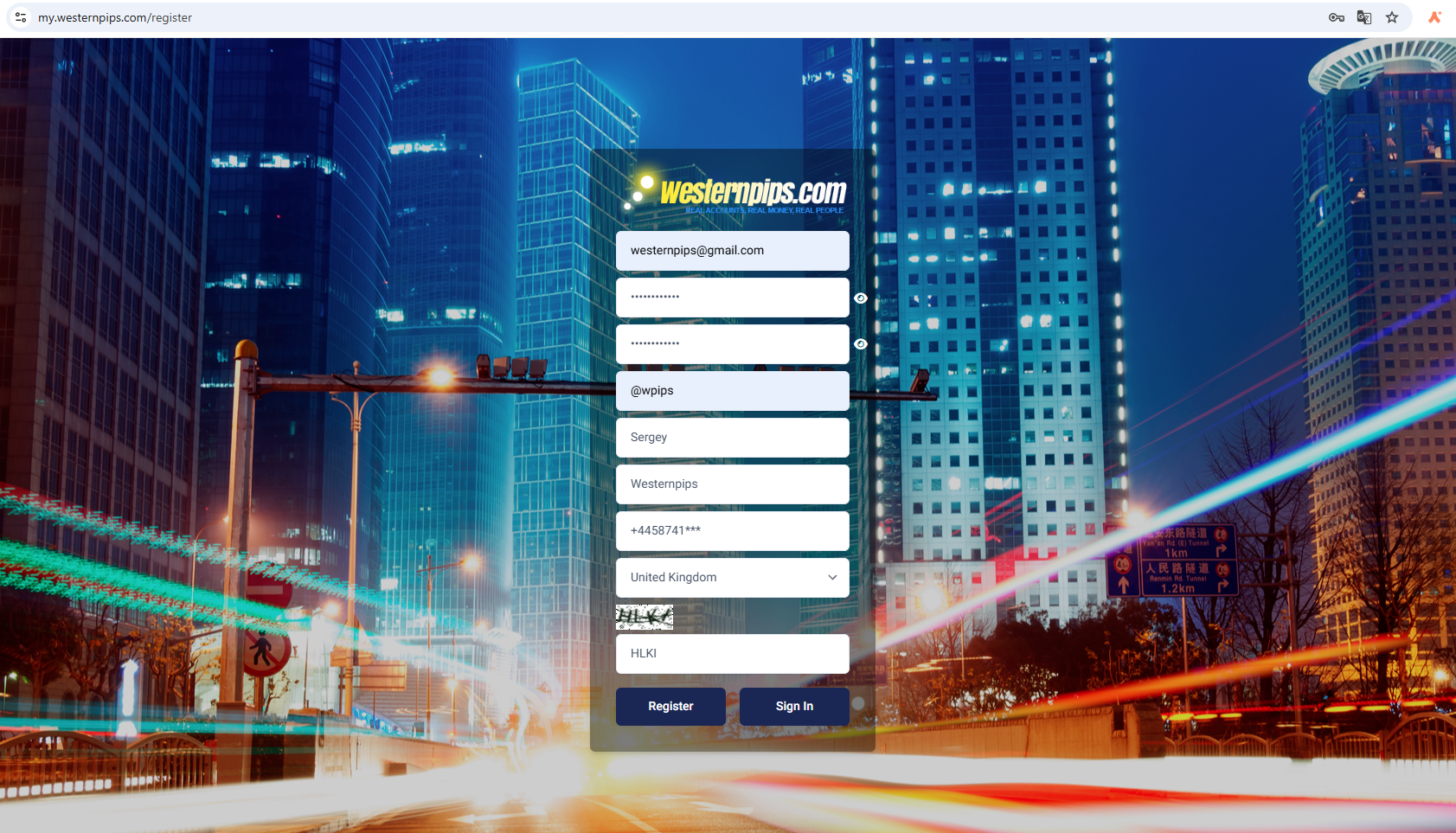 Web Portal my.westernpips.com - Westernpips Docs